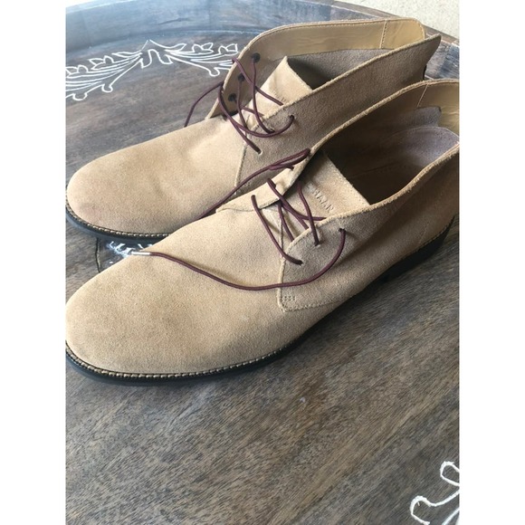 Men's Cole Haan Tan Suede Chukka Boots - Picture 5 of 5